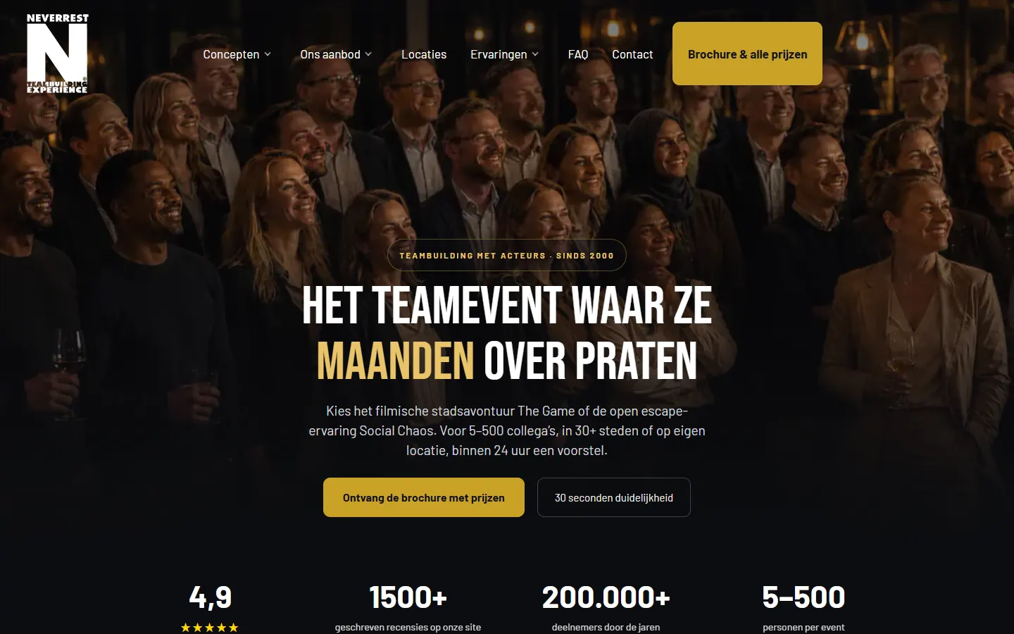 Schermbeeld van de Full Code-uitvoering op een laptop