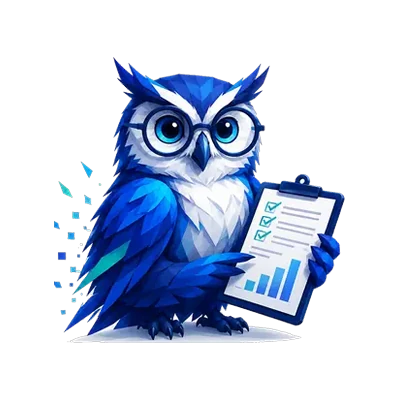 The big owl with a clipboard full of ticks